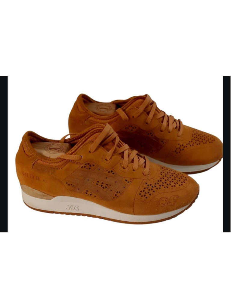 Asics Tiger Men’s Gel-Lyte 111 Laser Cut Suede Shoes Size 8.5 H5e3l Tan Kith